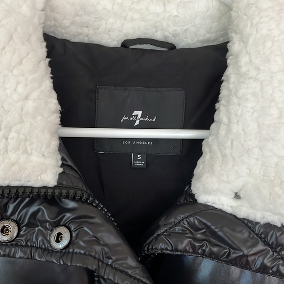 7 for all Mankind Women's Puffer Jacket - Picture 5 of 8